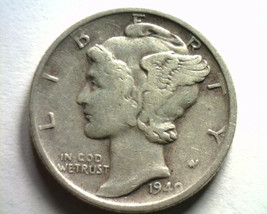 1940-S Mercury Dime Extra Fine Xf Extremely Fine Ef Nice Original Coin 99c Ship - $4.50
