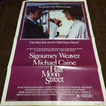 Half Moon Street 1986 Starring Sigourney Weaver Original Vintage Movie Poster... - £23.35 GBP