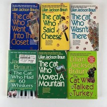 Lilian Jackson Braun Paperback Mix Lot of 6 Books - £10.11 GBP