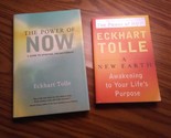 The Power of Now and A New Earth books Eckhart Tolle - £7.50 GBP