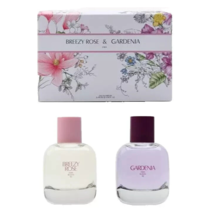 ZARA Breezy Rose &amp; Gardenia 2 x 90ml Duo Set Women Fragrance Spray New 2... - £36.17 GBP