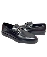 BRUNO MAGLI MEN'S PRATO BIT LEATHER SLIP ON LOAFER SHOES BLACK  SIZE 9.5 M - $3,482.14 MXN