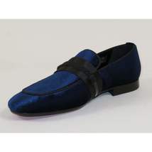 Men's GENIO Velvet Upper Leather Red Sole Shoes Turkey 120192017 Navy Blue image 3