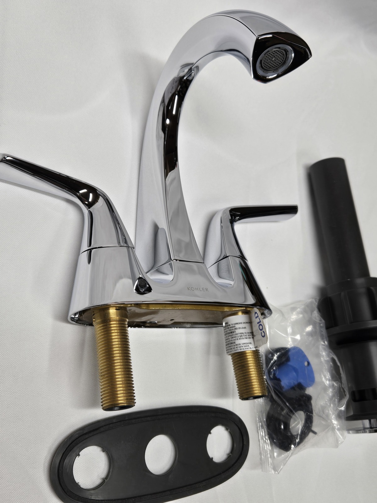 Kohler R21995-4D-CP Elmbrook 4&quot; Centerset 2-Handle Bath Faucet - Polishe... - $44.90