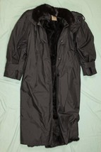 Vintage Fendi Mink Fur Lined All Weather Evening Coat Size L qd - £1,085.98 GBP