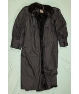 Vintage Fendi Mink Fur Lined All Weather Evening Coat Size L qd - £1,082.85 GBP