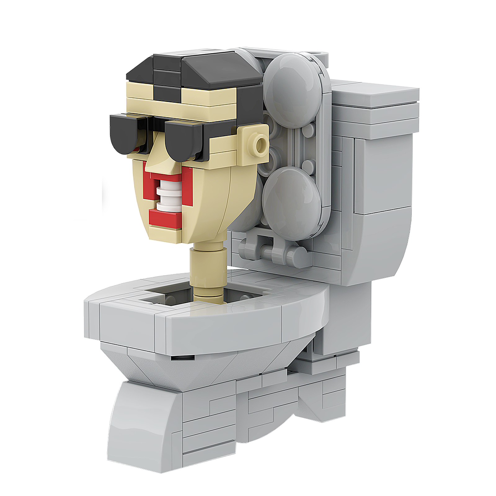 127PCS Skiibidi Toilet Man vs Monitor Building Blocks Toys for Kids Adults - $19.99