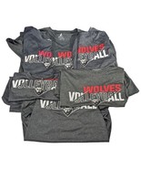 Wolves Fan Shirts Womens Sz Medium Gray Volleyball Top Ridgemont Short S... - $1,128.00 MXN
