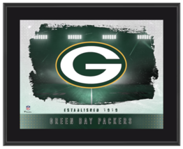 Green Bay Packers 10.5&quot; x 13&quot; Team Logo Sublimated Plaque - £21.27 GBP