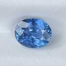 Natural Blue Sapphire 1.24 Cts Oval Cut Loose Gemstone - £320.73 GBP