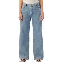 Dl1961 - Women&#39;s zoie wide leg relaxed vintage 32&quot; jean in DROPLET - size 29 - $128.70