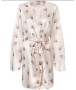 Morgan Lane Langley 100% Silk Robe In Powder Puff Anthropologie Sz M / L... - $193.04