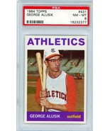 1964 Topps George Alusik #431 PSA 8 P1261 - $23.27