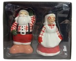 2018 Target  Threshold Christmas  Santa and Mrs. Claus Salt Pepper Shakers - £16.19 GBP