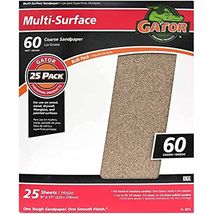 ALI INDUSTRIES 4211 9" x 11" Multi-Surface Sanding Sheets - $18.95