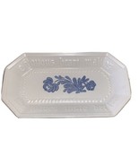 Pfaltzgraff Yorktowne Bread Tray, Blue Design A Joyous Heart Makes The L... - $15.00