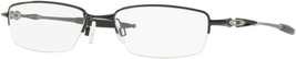 New Oakley Drill Bit 0.5 Ox3143-0153 Pol. Black 53mm Eyeglasses Frame 53-18-136 - £97.75 GBP
