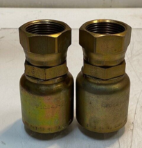 2 Quantity of Parker 10643-16-16 Hydraulic Hose Crimp Fittings (2 Quantity) - $29.99