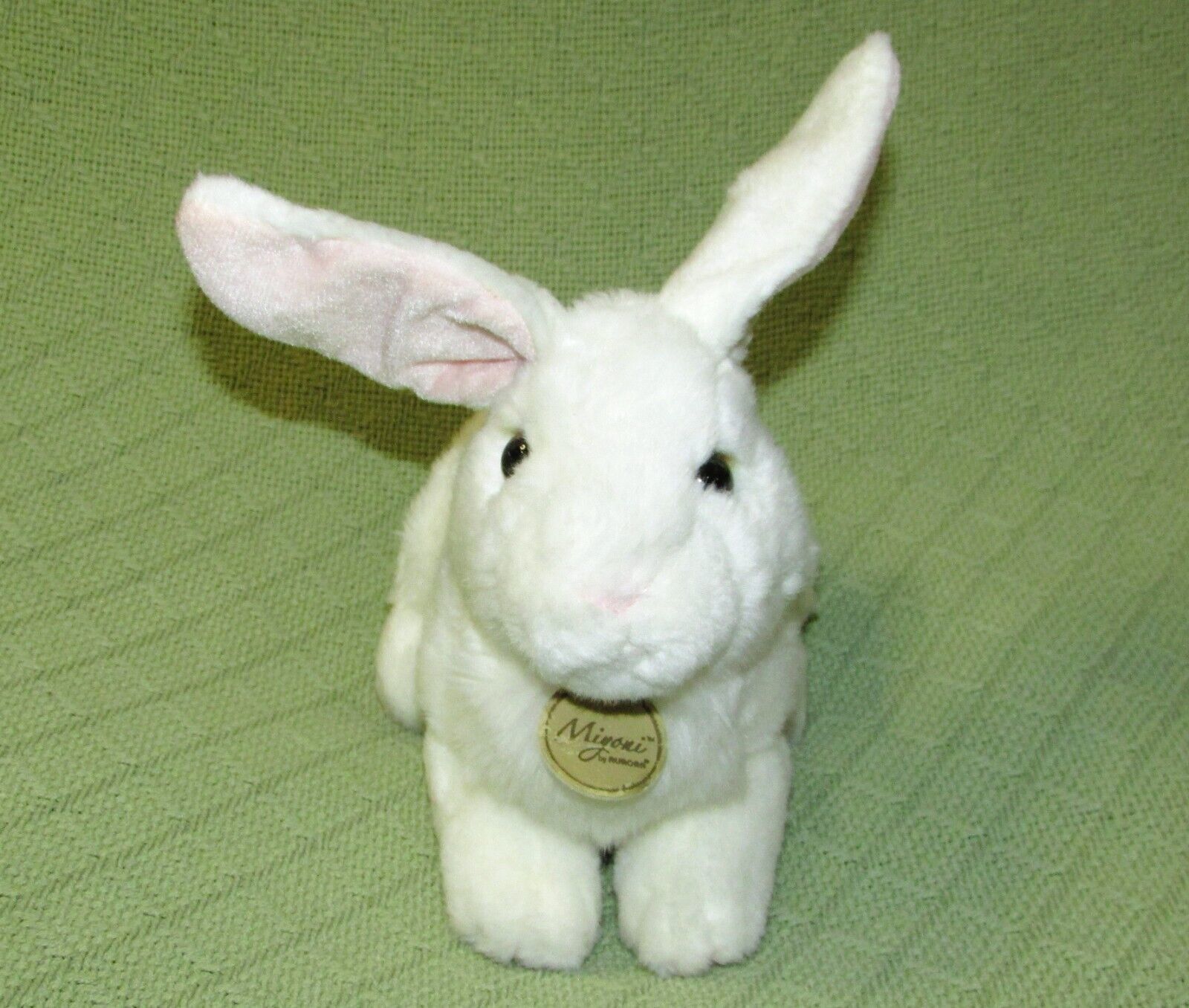 MIYONI PLUSH LOT OTTER ZEBRA WHITE RABBIT 10" AURORA STUFFED ANIMALS w ...