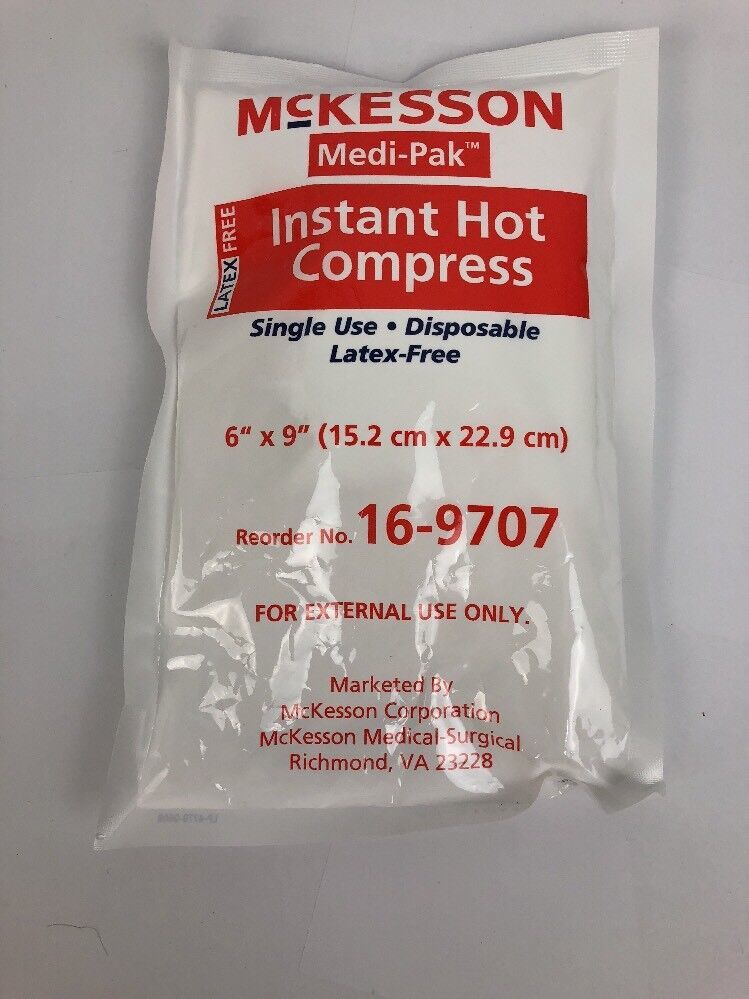 McKESSON Medi-Pak Instant Hot Pack General Purpose Large 6” X 9” - 1 Count - $4.49