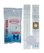 9 Envirocare Replacememt Designed To Fit Eureka H Canister Vacuum Bags +... - £8.87 GBP