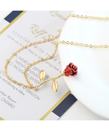 Rose Pendant Necklace - $18.02 CAD
