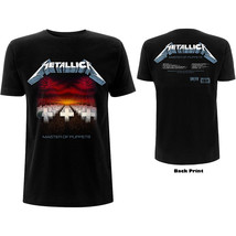 Metallica Master Of Puppets Tracks Official Tee T-Shirt Mens Unisex - £26.41 GBP