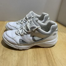 Easy Spirit Women’s Walking Shoes Sneakers Size 6.5M Lace-Up White Leather - $18.08