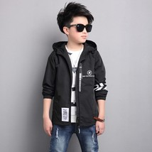 S jacket autumn children s clothing 2019 new style boy coat big boy korean style trench thumb200
