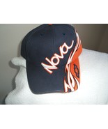 Chevy Nova Blue/White/Orange flames on a new ball cap w/tags - $32.90 CAD