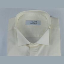 Mens CEREMONIA Tuxedo Formal Shirt 100% Cotton Turkey Slim Fit #stn 17 aty ivory image 2