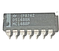 DS1488N x NTE75188 Diode Transistor Logic (DTL) Quad Line Driver - $4.33