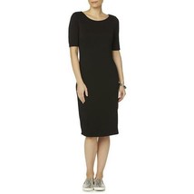 Simply Styled Women&#39;s Midi Shift Dress Black Onyx New - £11.96 GBP