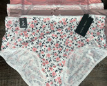 Laura Ashley ~ Women&#39;s Brief Underwear Panties Floral 5-Pair Polyester (... - £22.17 GBP