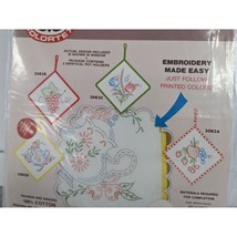 ColorTex Potholders Embroidery 3082D Teapot Set of 2 in Package - £10.27 GBP
