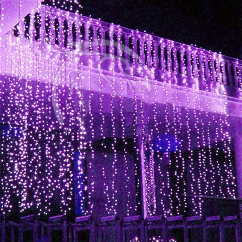 10M x  LED Twinkle Lighting 1000LED Christmas String Fairy Wedding Curtain backg - £80.27 GBP