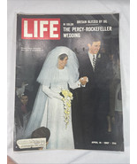 Vtg Life Magazine APRIL 14, 1967 Vietnam War ROCKEFELLER WEDDING Great Ads - $10.84 CAD