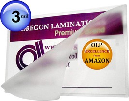 Oregon Lamination Heat Activated Laminating Pouches 3 Mil 11-1/2” X, Clear - $209.99