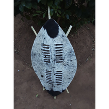 African Zulu Traditional Cultural Shield, African Warrior Hat - £121.88 GBP