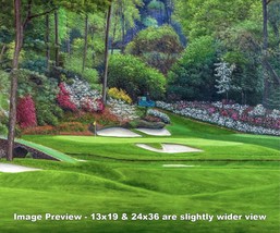 Augusta National Golf Club Masters Tournament Hole 12 Golden Bell golf Art 2560 - £19.63 GBP+