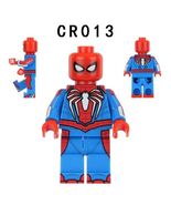 Marvel Spider-man (PS4 Advanced Suit) CR013 Custom Minifigures - $2.75