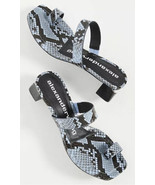 Alexander Wang Snake Embossed Sandals 40.5 $676 - £156.91 GBP