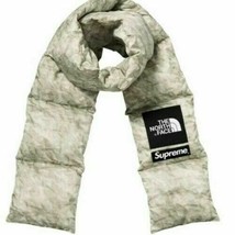 Supreme x The North Face Paper Print 700-Fill Down Scarf IN HAND 100% Authentic! - £139.88 GBP