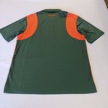 University of Miami Knights Apparel Mens Green/Orange Logo Polo Shirt XL (42-44) image 2