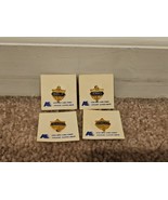 Set of 4 Vintage School Awards Pins: Band, Service, Bowling, Golf Pinbacks - $19.99