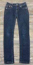 Miss Me Jeans Signature Skinny 28/30 (Tagged 27/33) Embroidered, Rhinestone - $21.78