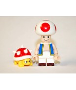 Minifigure Toad Kinopio With Turtle The Super Mario Bros. Movie US Seller - $9.36 CAD