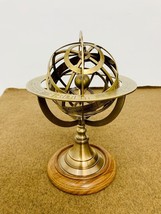 Brass Antique Armillary Sphere Table Armillary Globe Sphere x-mas item - £36.57 GBP