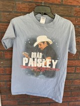 Brad Paisley Virtual Tour T-Shirt Small Short Sleeve Top Concert - $9.50