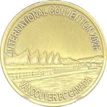 AA International Convention 2025 .999 Silver Medallion Vancouver BC Canada - £30.55 GBP